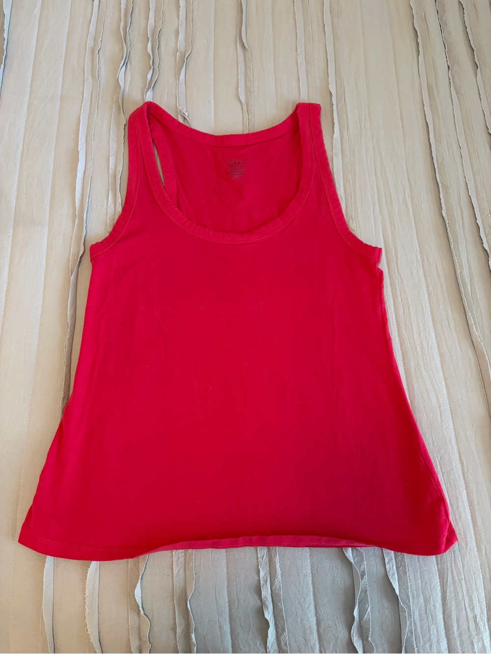 torrid Foxy Scoop Neck Racerback Tank | Size 1